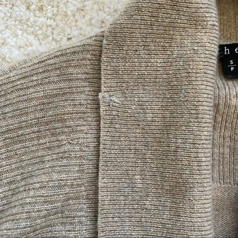 Theory 100% Cashmere Open Cardigan Size S